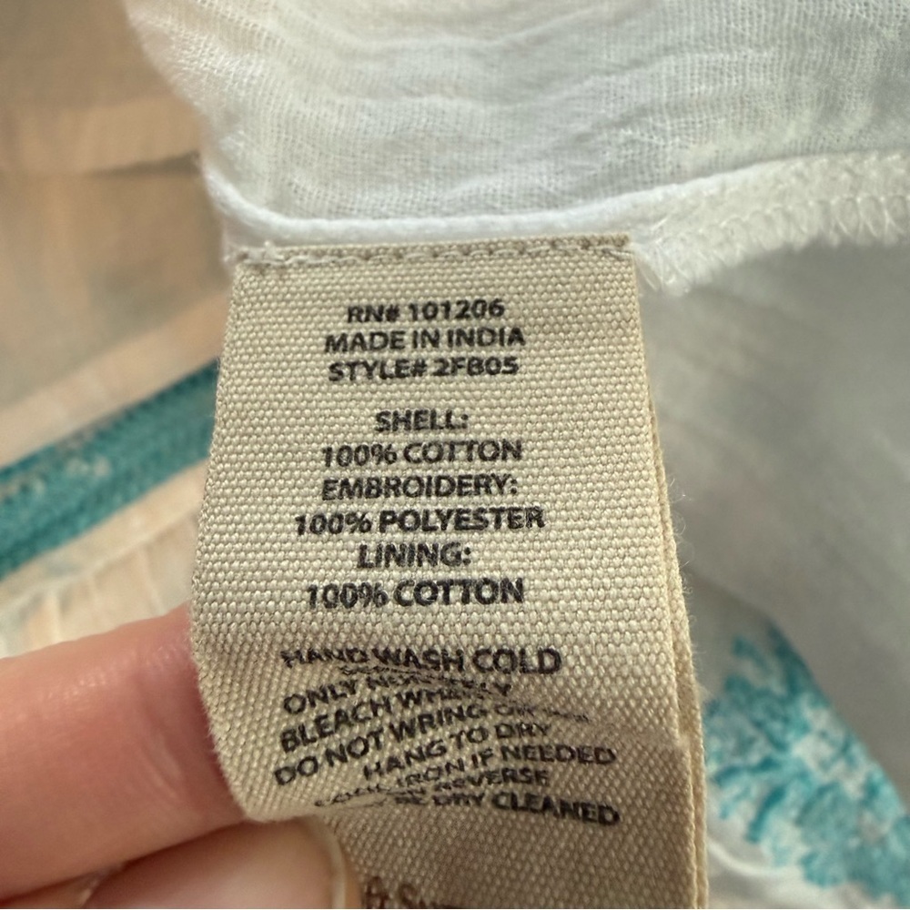 Soft Surroundings Juniper Dress, Size L, 100% Cotton, Great Condition - Picture 13 of 16